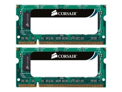 Corsair 8GB (2x4GB) DDR3 1333Mhz CL9 Value Select SODIMM  204 Pin Notebook Memory Kit