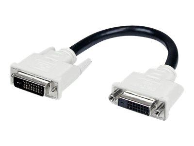 StarTech.com 6in DVI-D Dual Link Digital Port Saver Extension Cable M/F