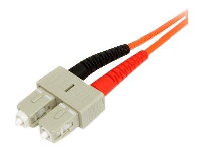 StarTech.com 3m Multimode 62.5/125 Duplex Fiber Patch Cable LC - SC