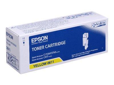 Epson AL-C1700 Toner Cartridge High Yellow 1.4k
