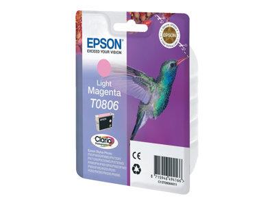 Epson T0806 Ink Cartridge - Light Magenta