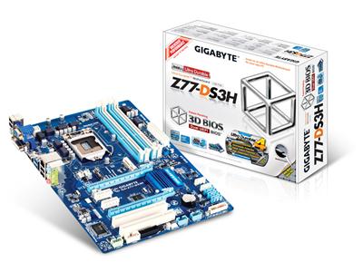 Gigabyte Z77-DS3H S1155 Intel Z77 DDR3 ATX