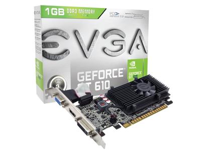 EVGA GeForce GT 610 810MHz 1GB PCI-Express HDMI