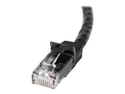 StarTech.com 1m Black Gigabit Snagless RJ45 UTP Cat6 Patch Cable