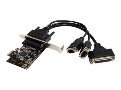 StarTech.com 2S1P PCI Express Serial Parallel Combo Card with Breakout Cable