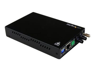 StarTech.com 10/100 Mbps Multi Mode Fiber Media Converter ST 2 km