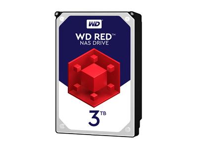 WD 3TB Red NAS Desktop  Hard Disk Drive - Intellipower SATA 6Gb/s 64MB Cache 3.5 Inch - WD30EFRX
