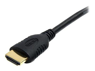 StarTech.com 2m High Speed HDMI Cable with Ethernet - HDMI to HDMI Mini- M/M
