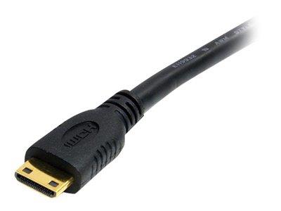 StarTech.com 0.5m High Speed HDMI Cable with Ethernet - HDMI to HDMI Mini- M/M