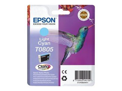 Epson T080 Stylus Photo Light Cyan Ink Cartridge