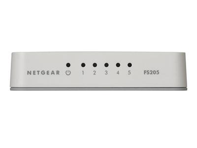 NetGear Fast Ethernet 10/100Mbps 5-port Switch 200 Series 2 Year Wty