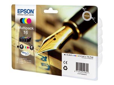 Epson 16 Series Ink Cartridge Multipack - Pen and Crossword