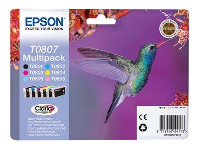Epson T080 Stylus Photo Colour - Multipack