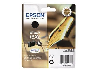 Epson 16 Series  XL Ink Cartridge - Black - 500 Pages - Pen & Crossword