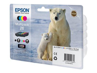 Epson Multipack 4-colours 26 Claria Premium Ink Polar Bear