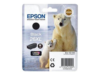 Epson Singlepack Black 26XL Claria Premium Ink