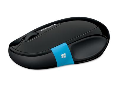 Microsoft Sculpt Comfort Mouse - optical - 3 button - wireless - Bluetooth - black