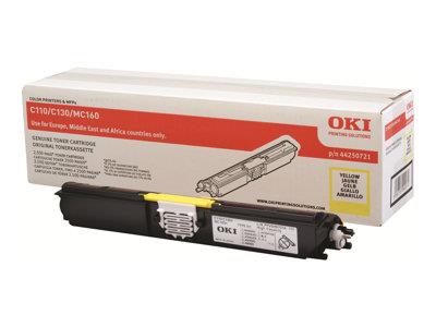 OKI C110/C130 Yellow High Capacity Toner 2.5K