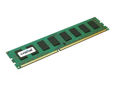 Crucial 2GB DDR3 1600 MT/s (PC3-12800) CL11 Unbuffered UDIMM 240pin