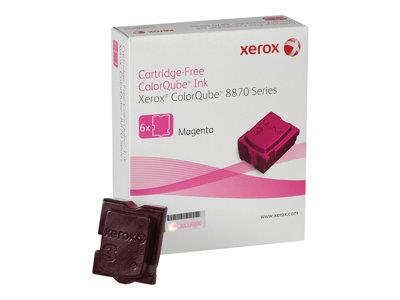 Xerox 8870 Magenta Wax Stick 6 Pack