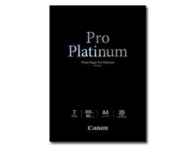 Canon Photo Paper Pro Platinum - Photo paper - A4 (210 x 297 mm) - 300 g/m2 - 20 sheets