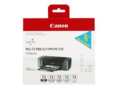 Canon PGI-72 PBK/GY/PM/PC/CO Multipack - ink tank - 5 Inks
