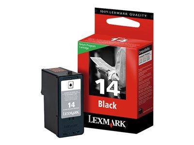 Lexmark No.14 Black Return Prog Cartridge Z2320