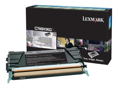 Lexmark C746/748 Black High Yield Return Program Toner