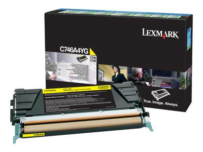 Lexmark Yellow Toner Cartridge 7000 Page Yield