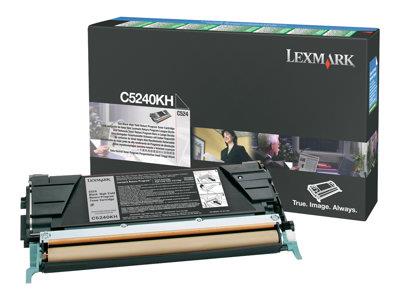 Lexmark C524/534 8K Black High Yield Return Cartridge