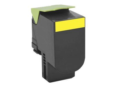 Lexmark 802SY Yellow Standard Return Program Toner 2K