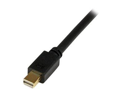 StarTech.com 6 ft Mini DisplayPort to DVI Adapter Converter Cable – Mini DP to DVI 1920x1200 - Black