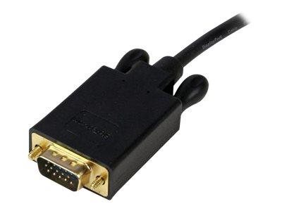 StarTech.com 3 ft DisplayPort to VGA Adapter Converter Cable – DP to VGA 1920x1200 - Black
