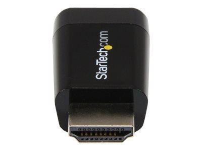 StarTech.com Compact HDMI to VGA Adapter Converter - Ideal for Chromebooks Ultrabooks & Laptops