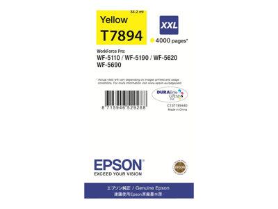 Epson T7894 XXL Yellow Ink Cartridge