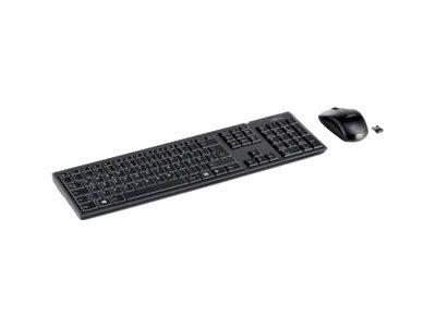 Fujitsu Wireless USB Keyboard and Mouse Set LX390 (Black)