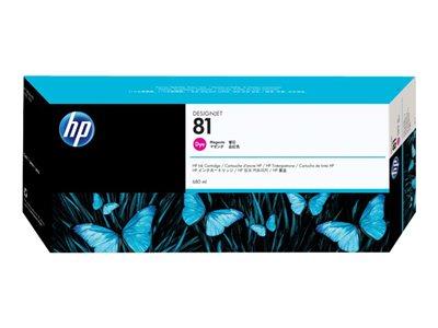 HP 81 680-ml Magenta Dye Ink Cartridge