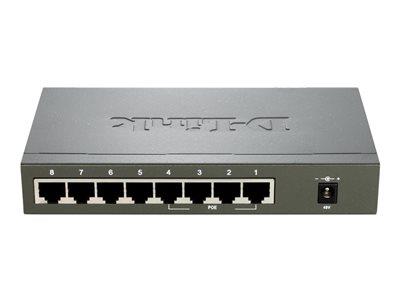 D-Link 8-Port Fast Ethernet PoE Unmanaged Desktop Switch