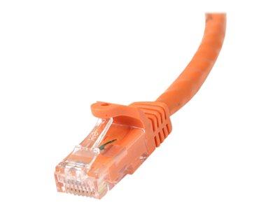 StarTech.com 5m Orange Gigabit Snagless RJ45 UTP Cat6 Patch Cable