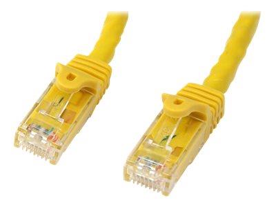 StarTech.com 2m Yellow Gigabit Snagless RJ45 UTP Cat6 Patch Cable