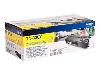 Brother TN-326Y Yellow Toner Cartridge 3.5k Yield