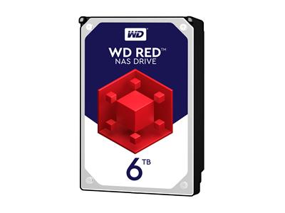 WD 6TB Red NAS Desktop  Hard Disk Drive - Intellipower SATA 6 Gb/s 64MB Cache 3.5 Inch - WD60EFRX