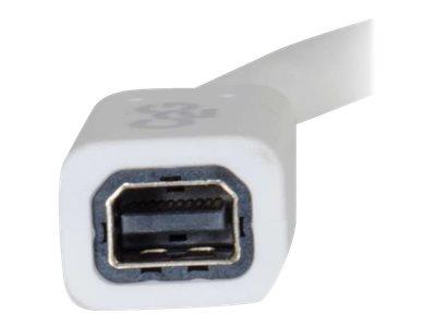 C2G 3m Mini DisplayPort Extension Cable M/F - White
