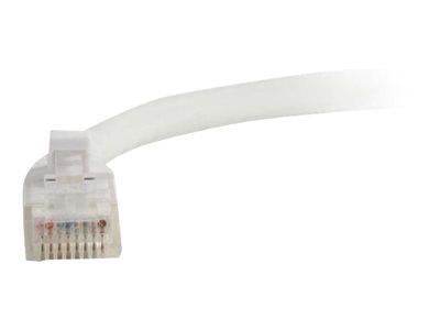 C2G 0.3m Cat5e Booted Unshielded (UTP) Network Patch Cable – White
