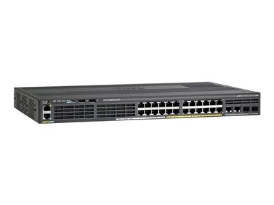 Cisco Catalyst 2960X-24PD-L 24 port Managed Desktop Rack-Mountable Switch