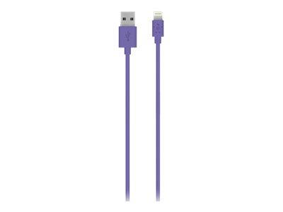 Belkin MIX IT Lightning Sync/Charge Cable 1.2m - Purple