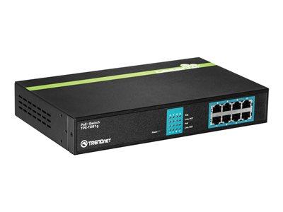 TRENDnet 8-Port Gigabit GREENnet PoE+ Switch