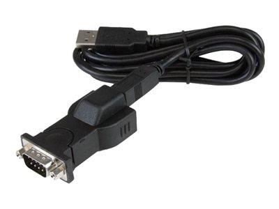 StarTech.com 1 Port to RS232 DB9 Serial with Detachable 6ft USB A to B Cable (ICUSB232D)