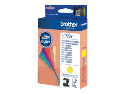 Brother LC223Y Yellow Original Ink Cartridge