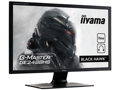 iiyama G-MASTER Black Hawk 24" Full HD 1ms VGA DVI-D HDMI LED Monitor